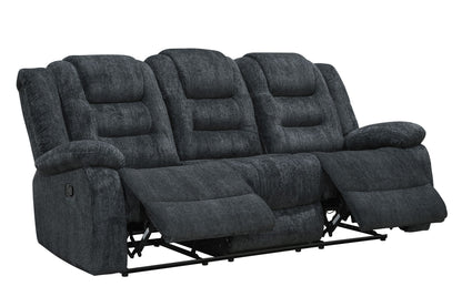 Bolton - Manual Reclining Sofa - Misty Storm