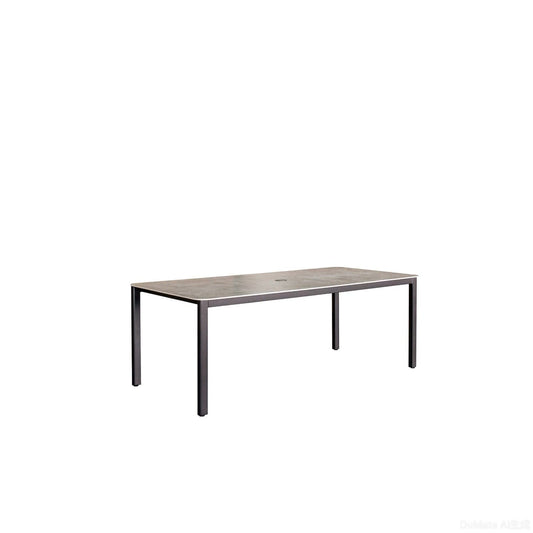 Verona - Dining Table - Dark Espresso / Gray