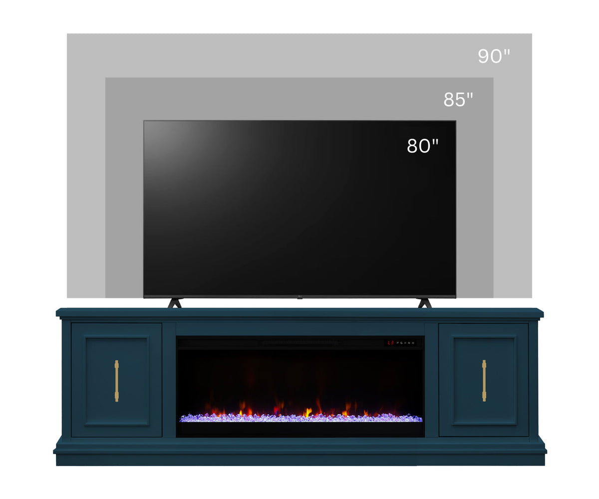 Jordan - Fireplace TV Stand