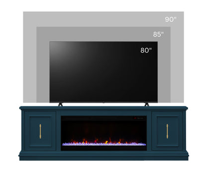 Jordan - Fireplace TV Stand
