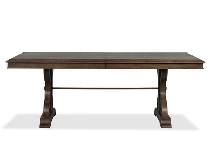Jubilee - Extendable Trestle Dining Table - Brown