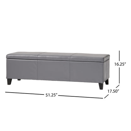 Glouster - Contemporary Storage Ottoman