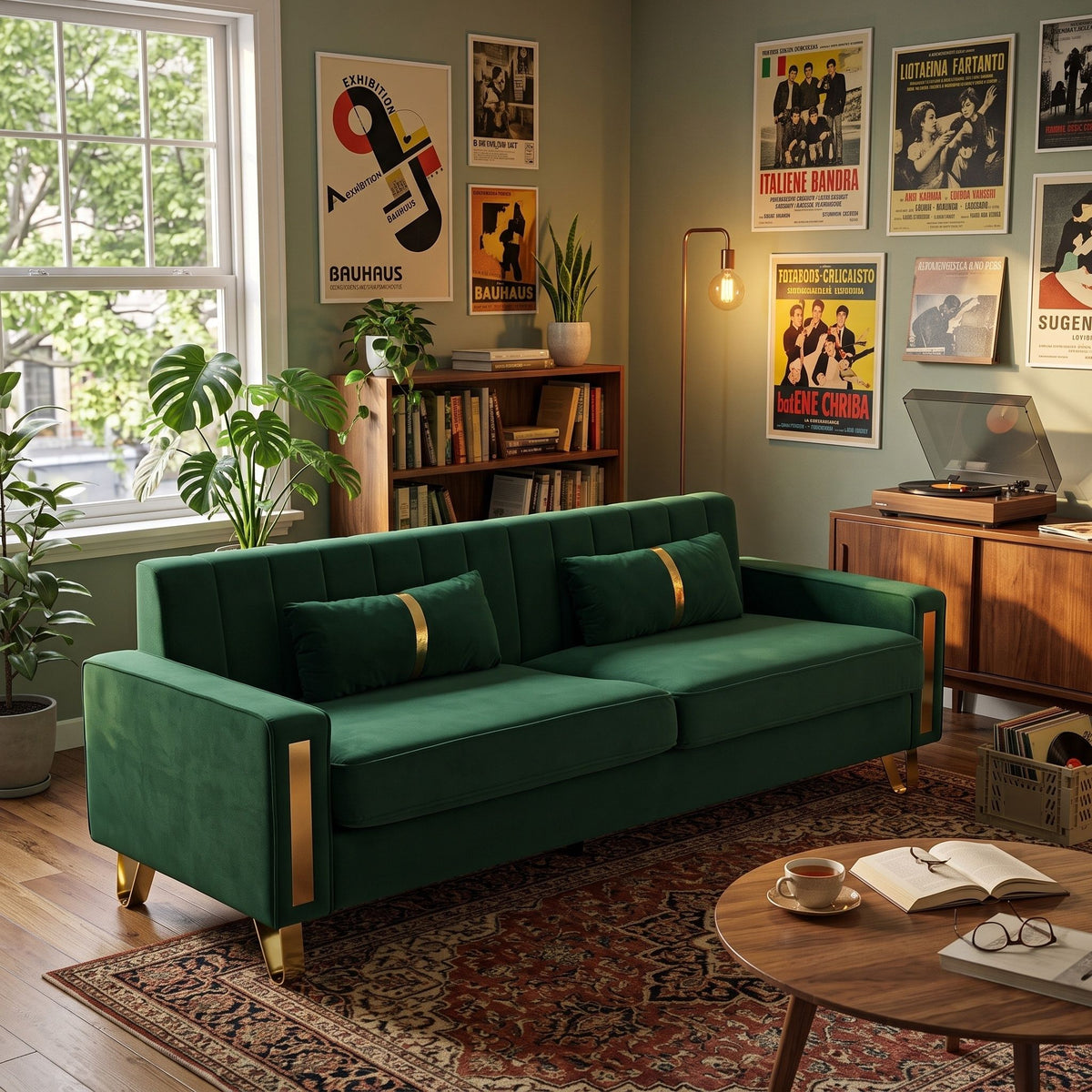 Luxurious Sofa With Accents
