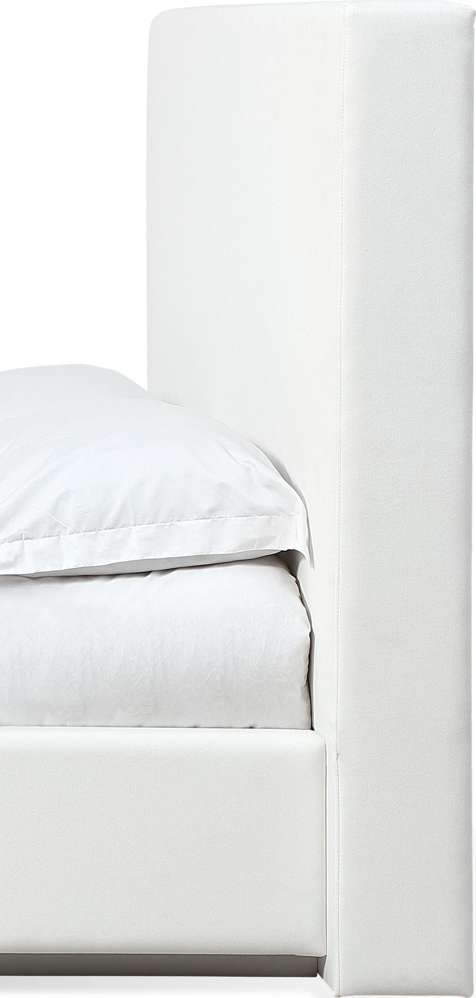 One - Full Upholstered Footboard Storage Bed - Pearl (2026)