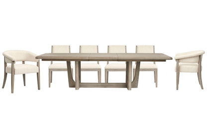 Braelyn - Extendable Trestle Dining Table Set