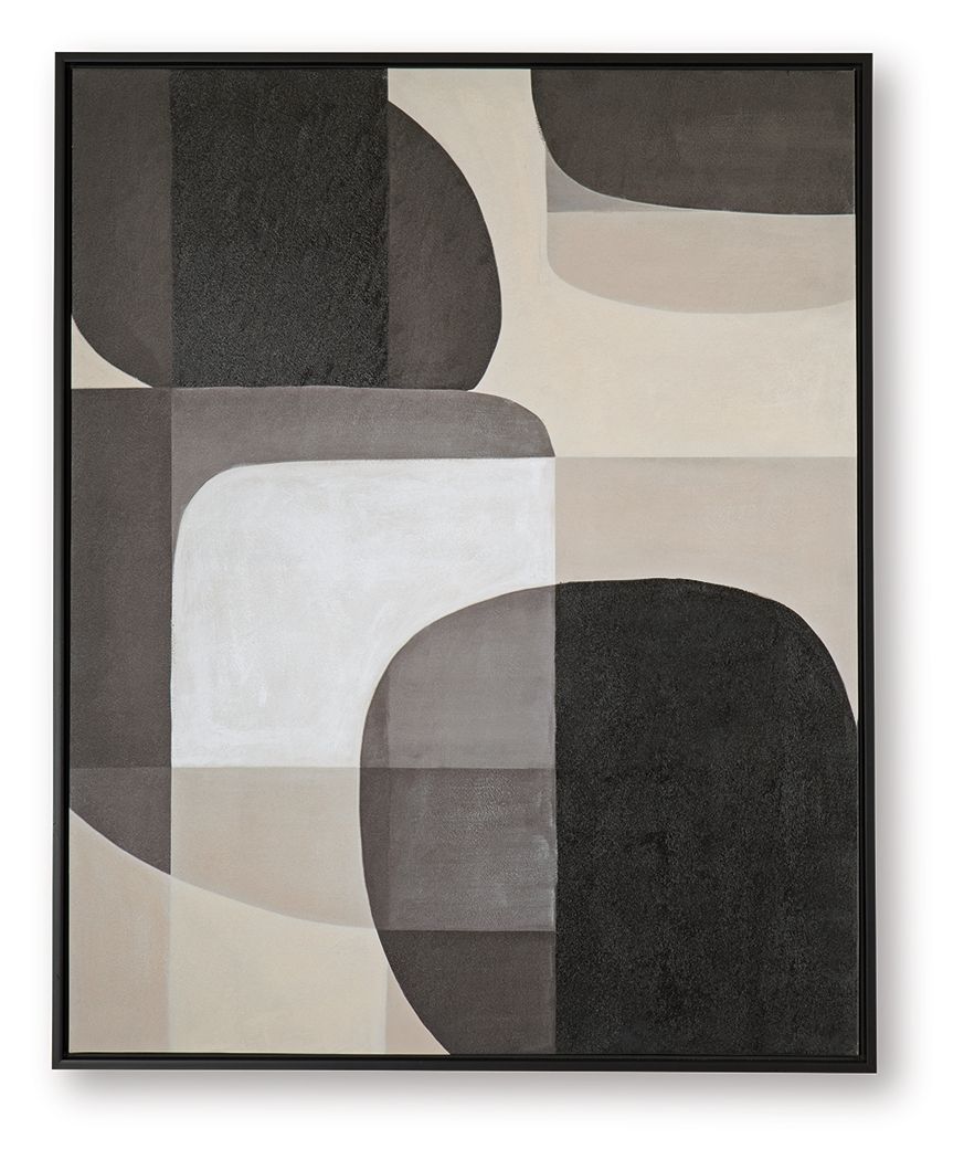 Kesleigh - Wall Art - Black / White