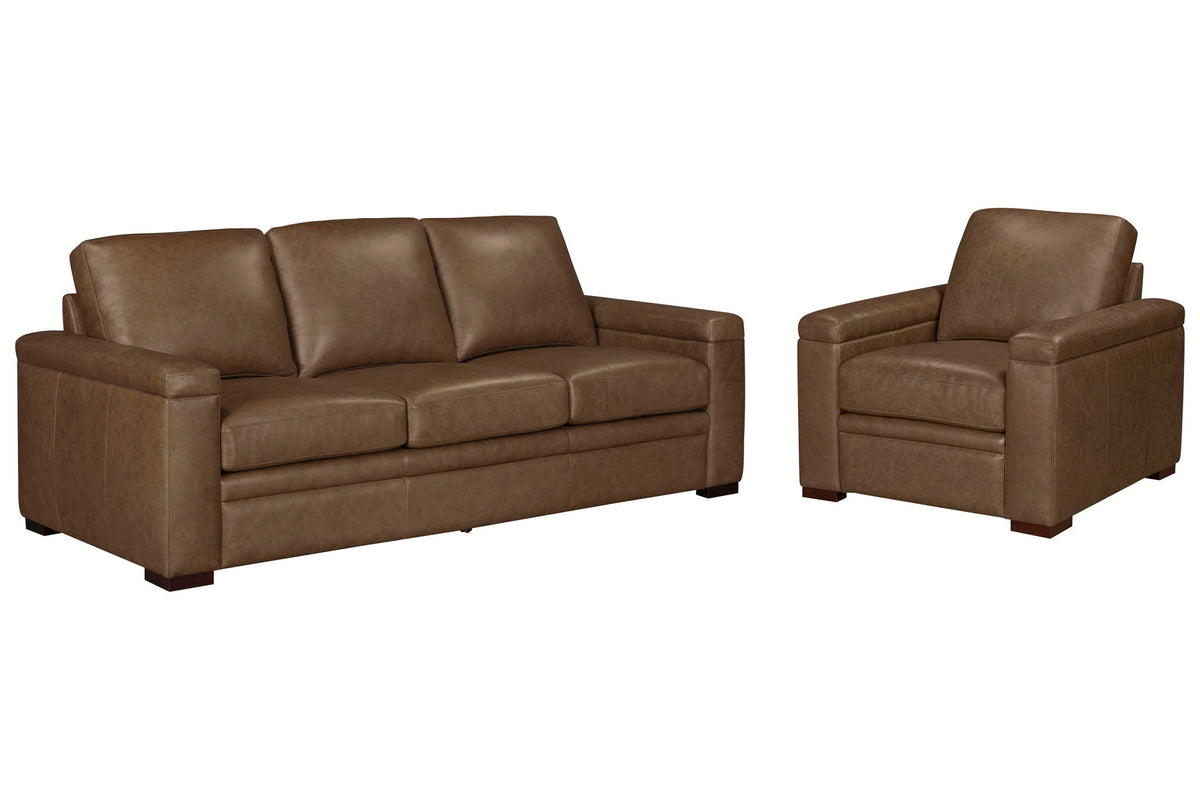 Garrison - Stationary Sofa And Chair - Renaissance Tobacco