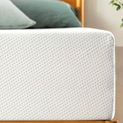 6" Tea Memory Foam Mattress In Box, Fiberglass Free