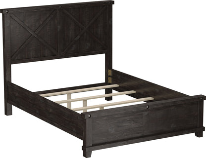 Yosemite - Solid Wood Panel Bed