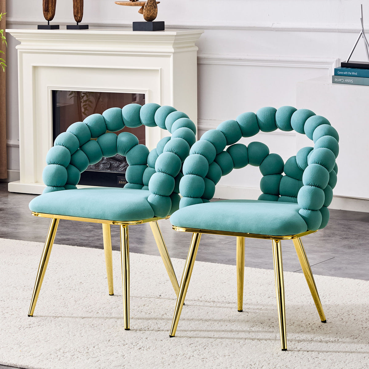 Puffy Bubble, Ball Chain Chairs For Dining Room