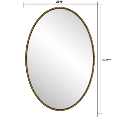 Art Oval Retro Mirror, Wall Hanging