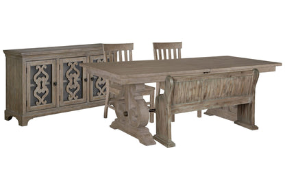 Tinley Park - Extendable Rectangular Dining Table Set