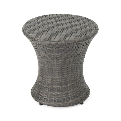 Thrive - Hourglass Rattan Table With No Glass Top