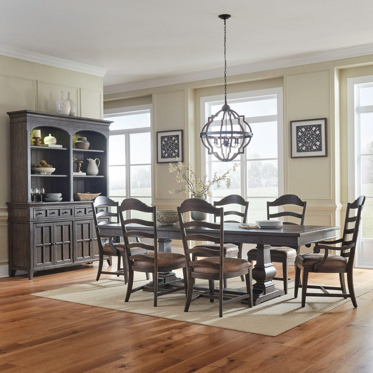 Paradise Valley - Trestle Table Set