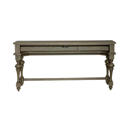 Americana Farmhouse - Console Bar Table - Dusty Taupe