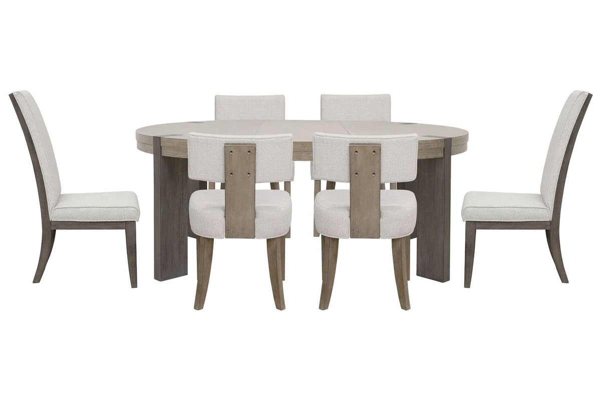 Anderson Park - Round Dining Table Set With Klismos Chairs