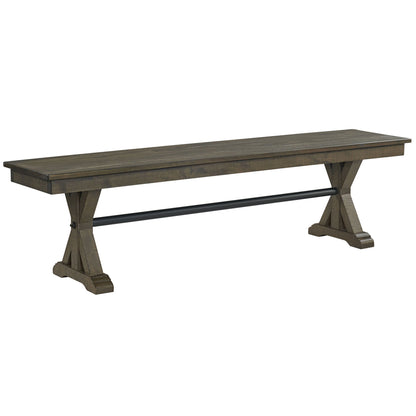 Sullivan - Dining Bench - Burnished Clay