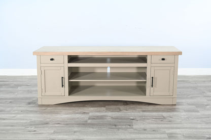 Media Cabinet - Wheat / Pavestone