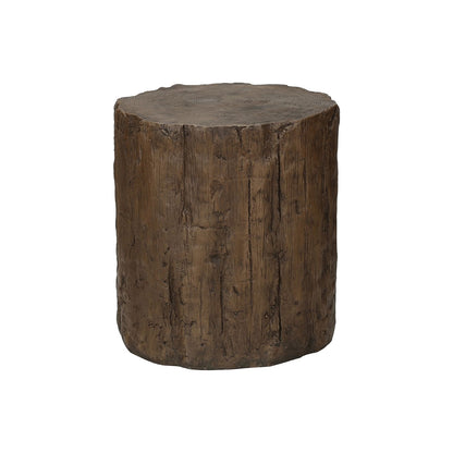Contemporary Round Accent Table, Indoor / Outdoor