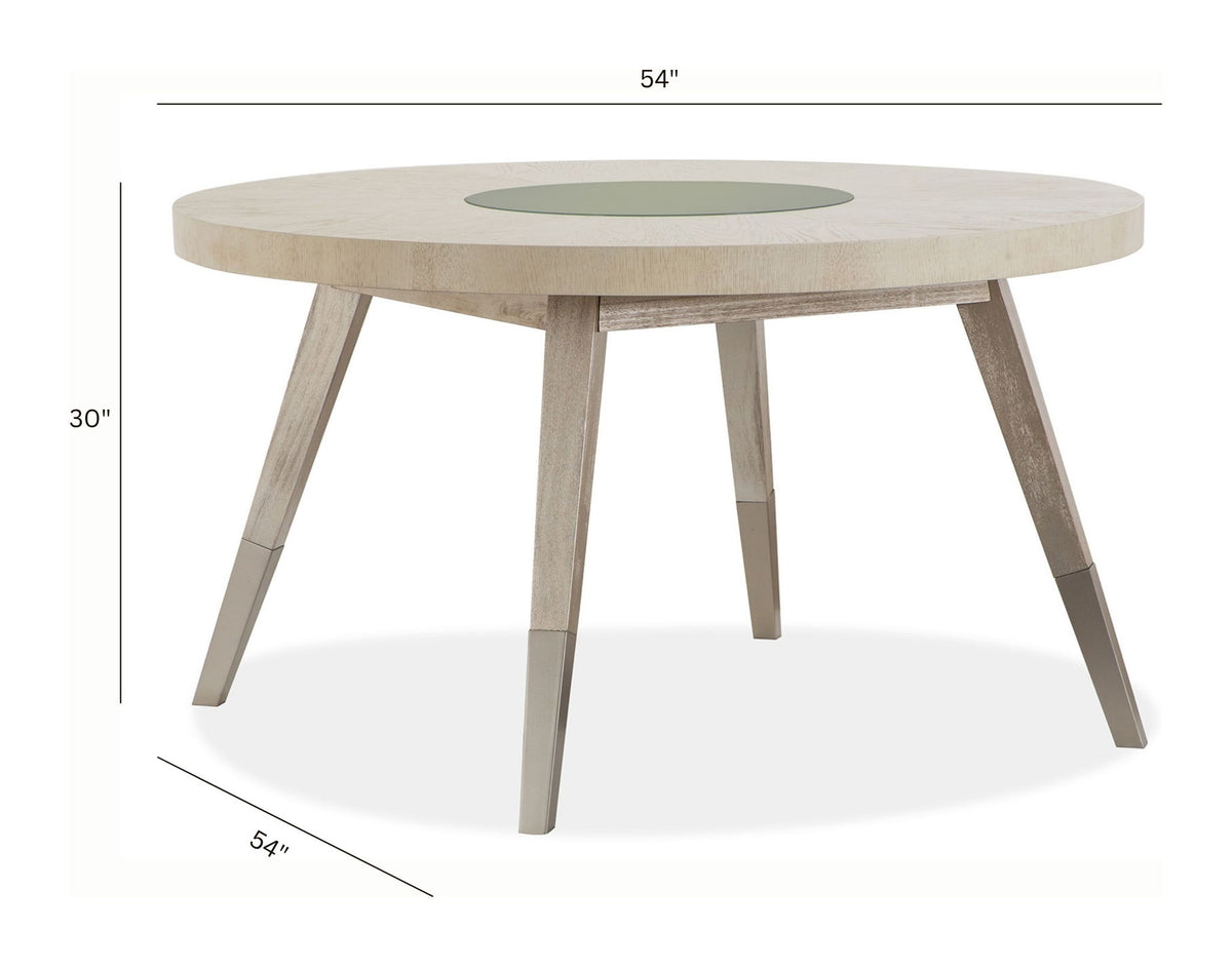 Lenox - Round Dining Table - Acadia White