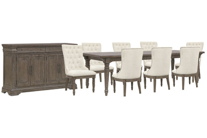 Madison Ridge - Extendable Leg Dining Table Set