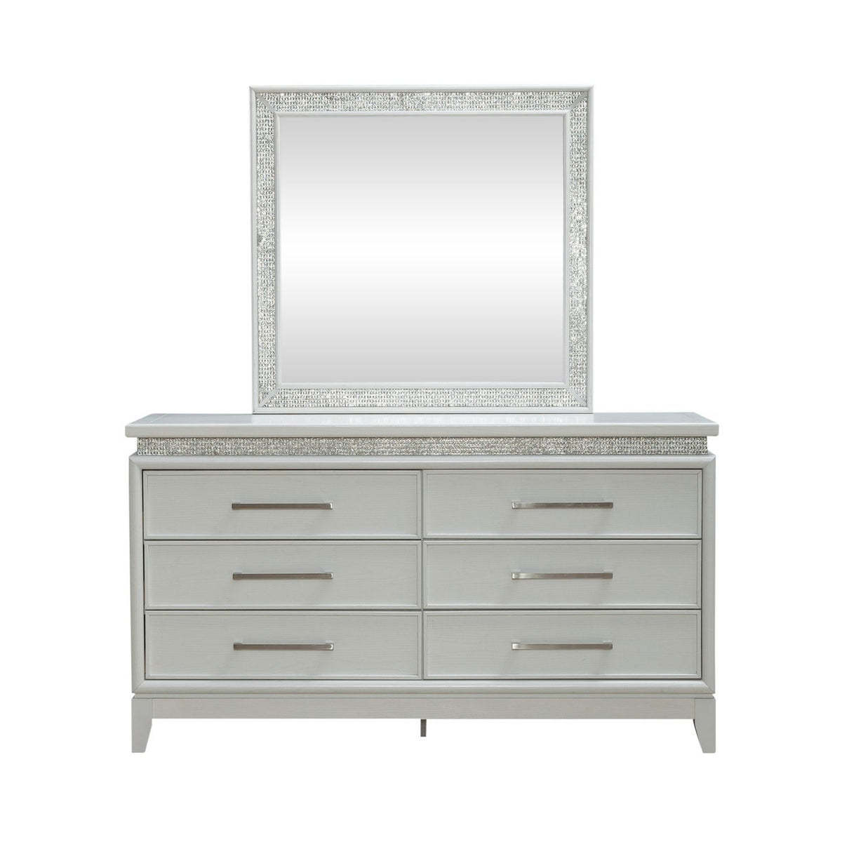 Reflections - 6 Drawer Dresser With Lights