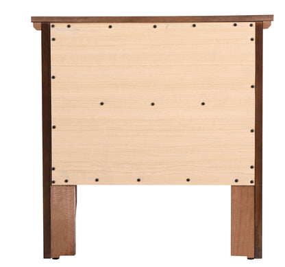 English Dovetailed Drawers Nightstand