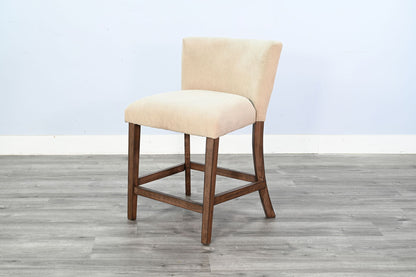 Gibson - Upholstered Counter Stool (Set of 2) - Buckskin