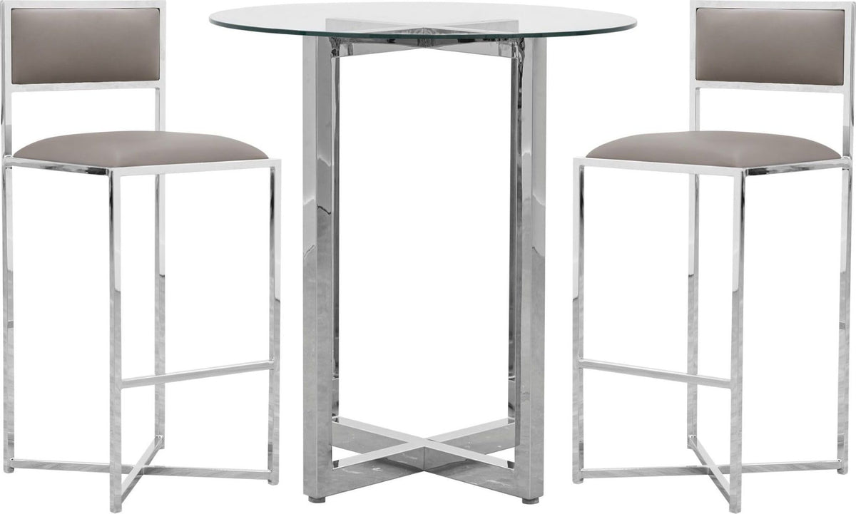 Amalfi - X-Base Bar Stool (Set of 2)
