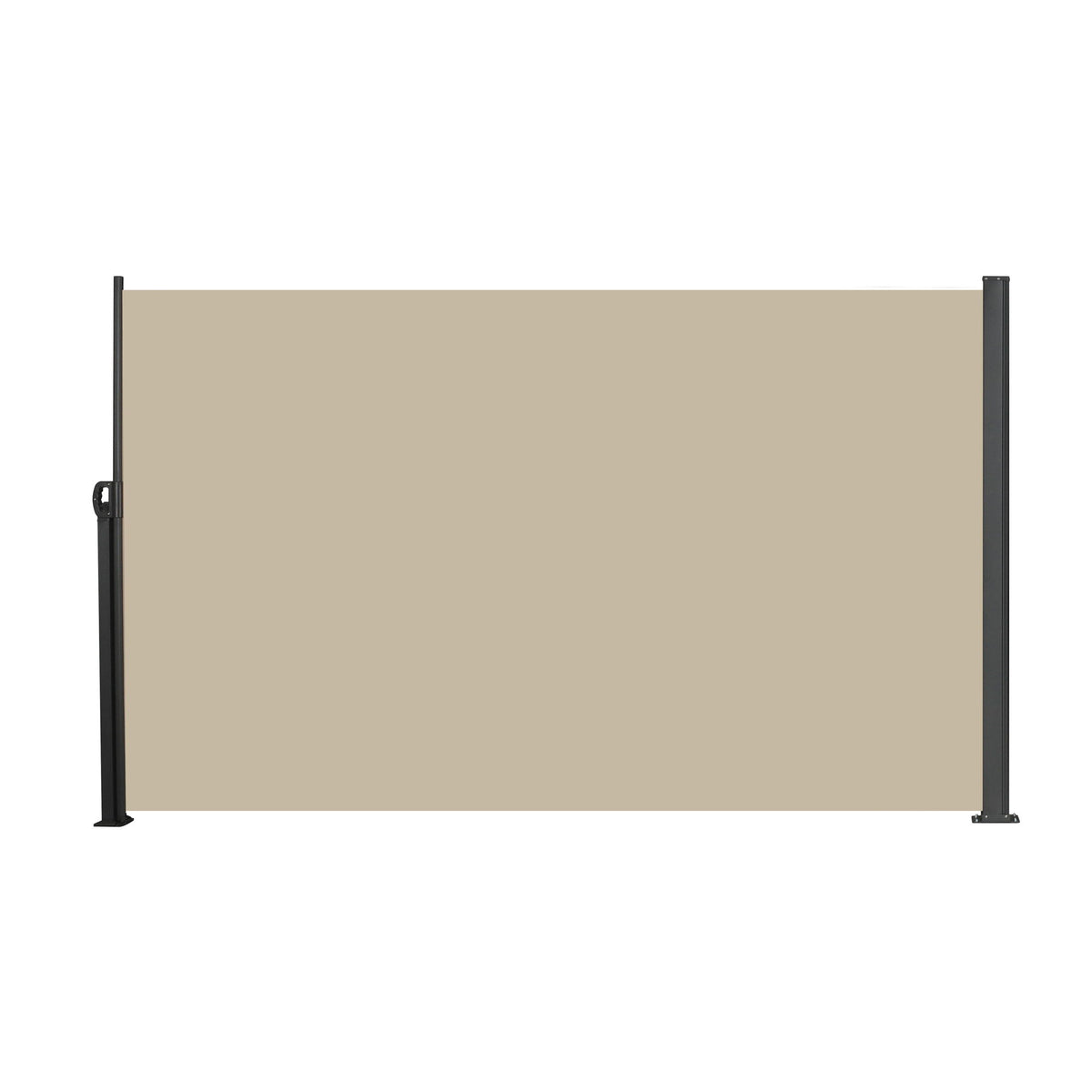 Retractable Side Awning, Waterproof And UV Resistant, Privacy Screen For Patio