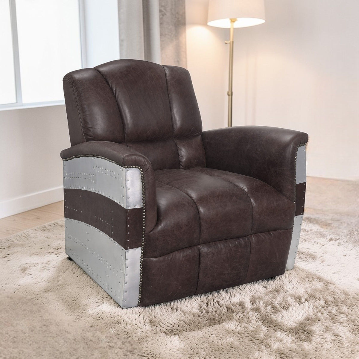 Brancaster - Accent Chair - Brown