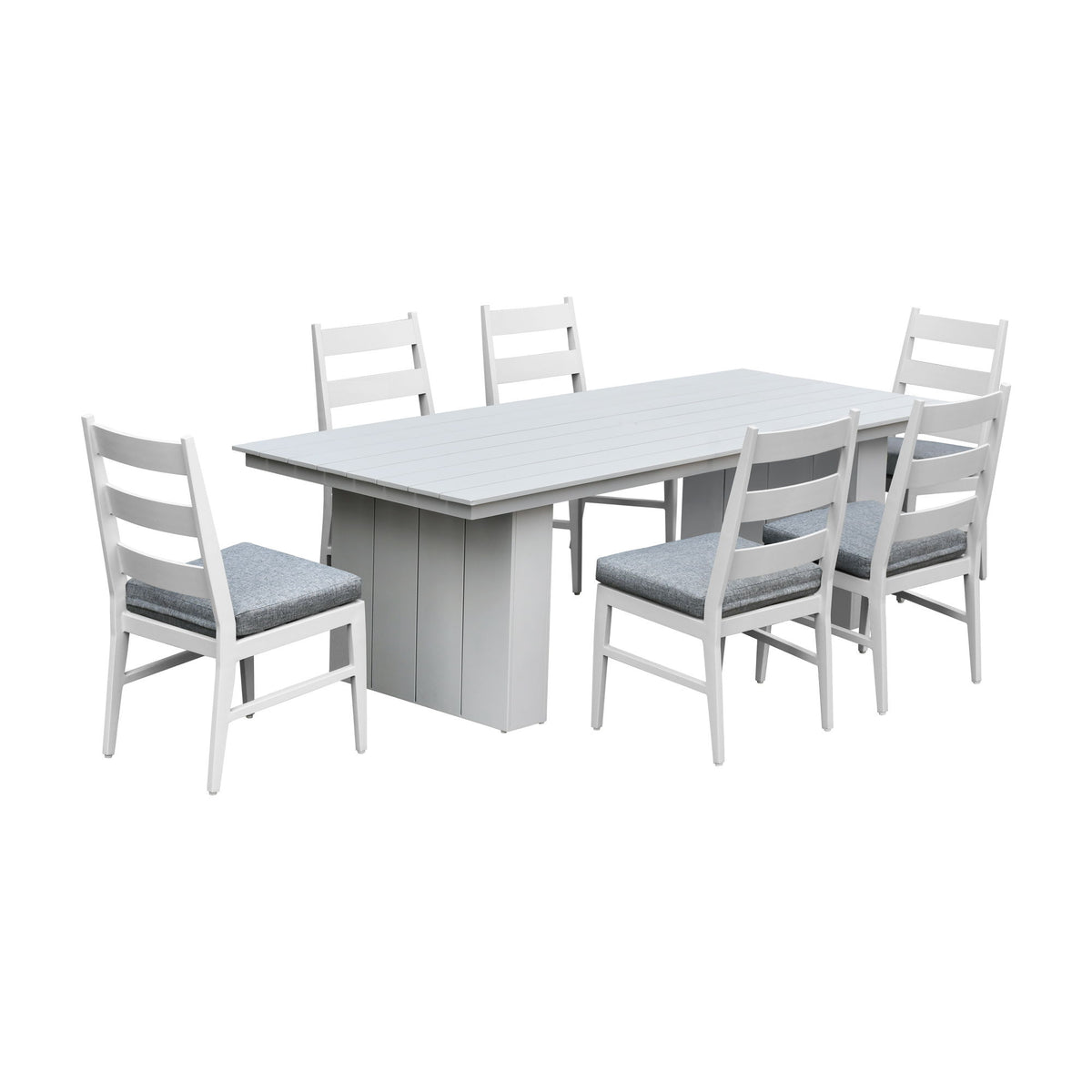 Nash - Outdoor Dining Panel Side Chair - Buff
