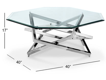 Lenox Square - Octagonal Cocktail Table Set