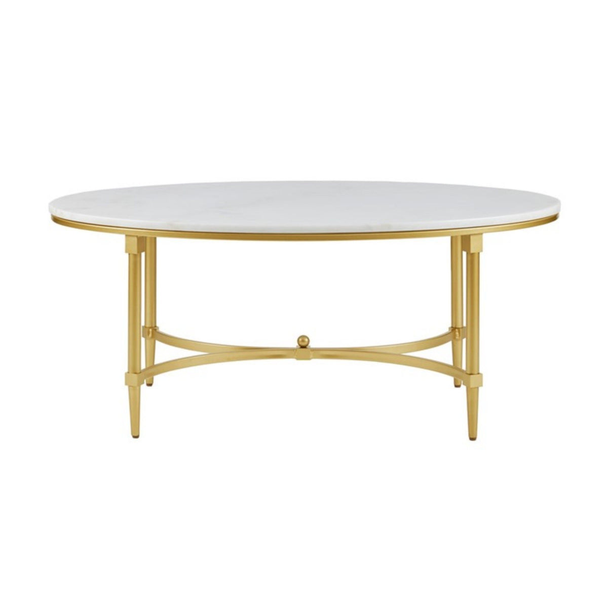Bordeaux - Coffee Table - White / Gold