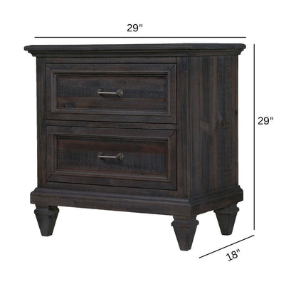 Calistoga - Nightstand - Weathered Charcoal
