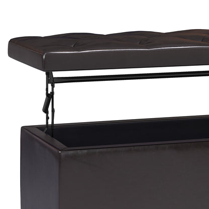 Hamilton - Upholstered Lift Top Rectangular Storage Ottoman