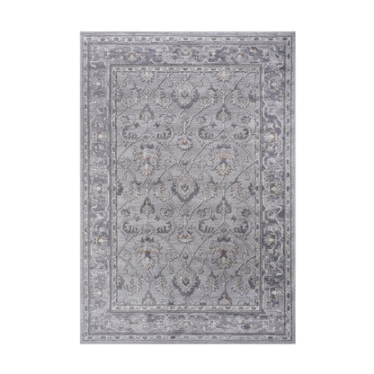 Marfi - 6' X 9' Oriental Area Rug - Ivory / Gray