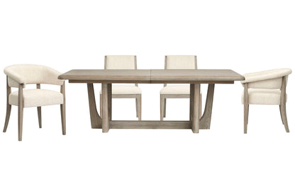 Braelyn - Extendable Trestle Dining Table Set
