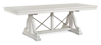 Heron Cove - Extendable Trestle Dining Table Set