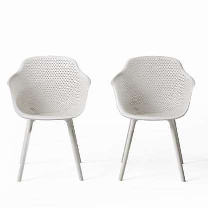 Lotus - Chair (Set of 2) - White
