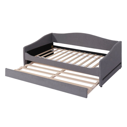 Design Upholstered Daybed With Light And Trundle
