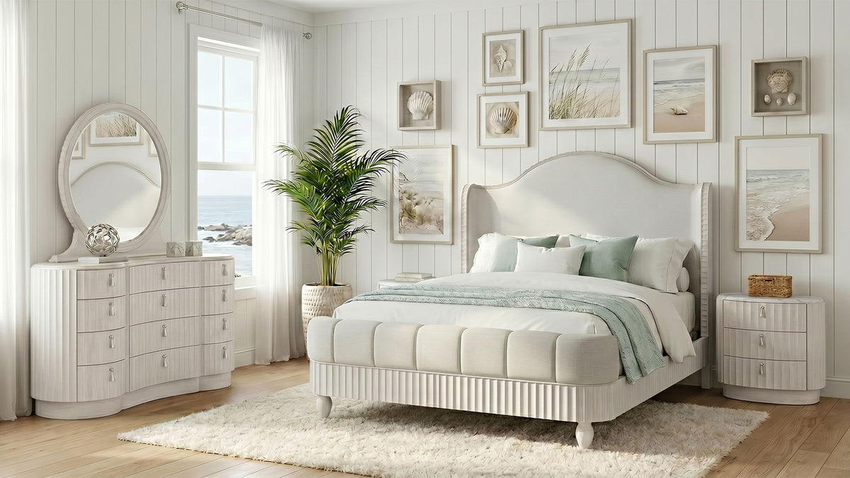 Vivienne - Drawer Nightstand - Whisper White