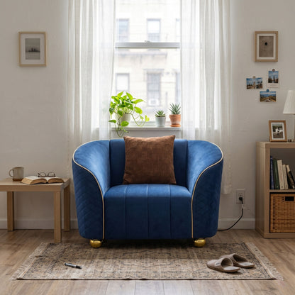 Single Sofa & Deep Seating And Durable Frame