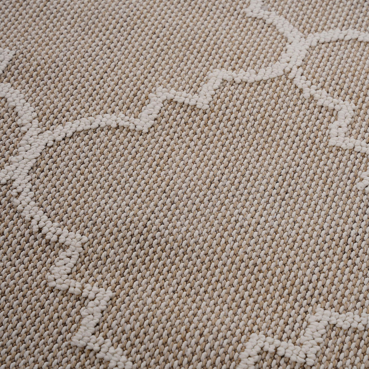 Guros - 6' X 9' Trellis Indoor / Outdoor Area Rug - Ivory