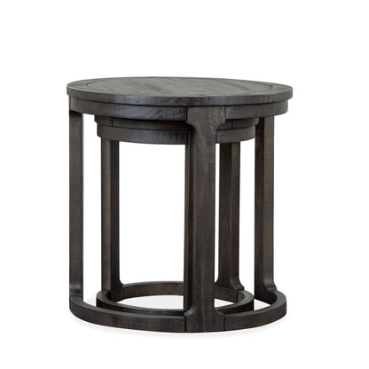 Boswell - Round Nesting (Set of 2) - Peppercorn