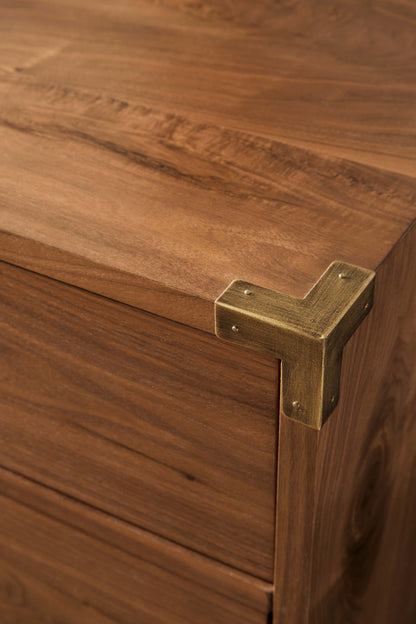 Adler - Six Drawer Dresser - Natural Walnut (2024)