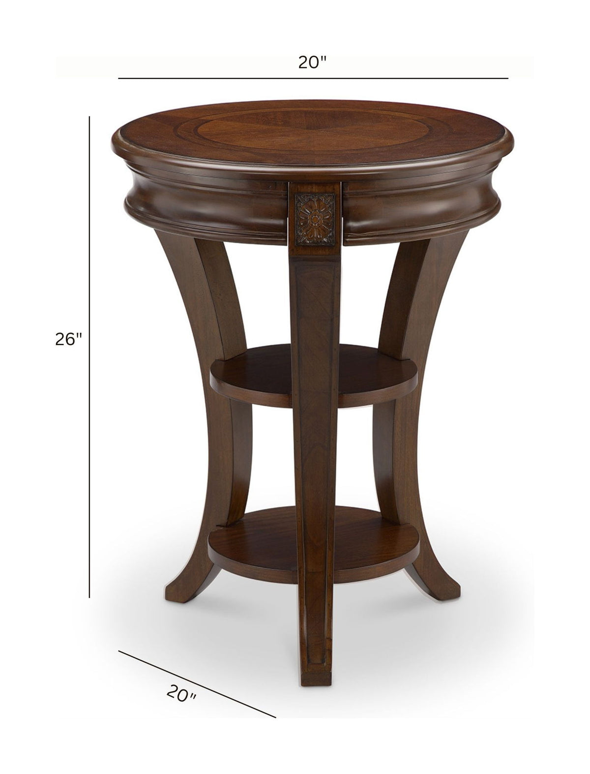 Winslet - Round Caster Cocktail Table Set