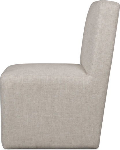Liv - Fully Upholstered Dining Chair (Set of 2) - Natural Linen