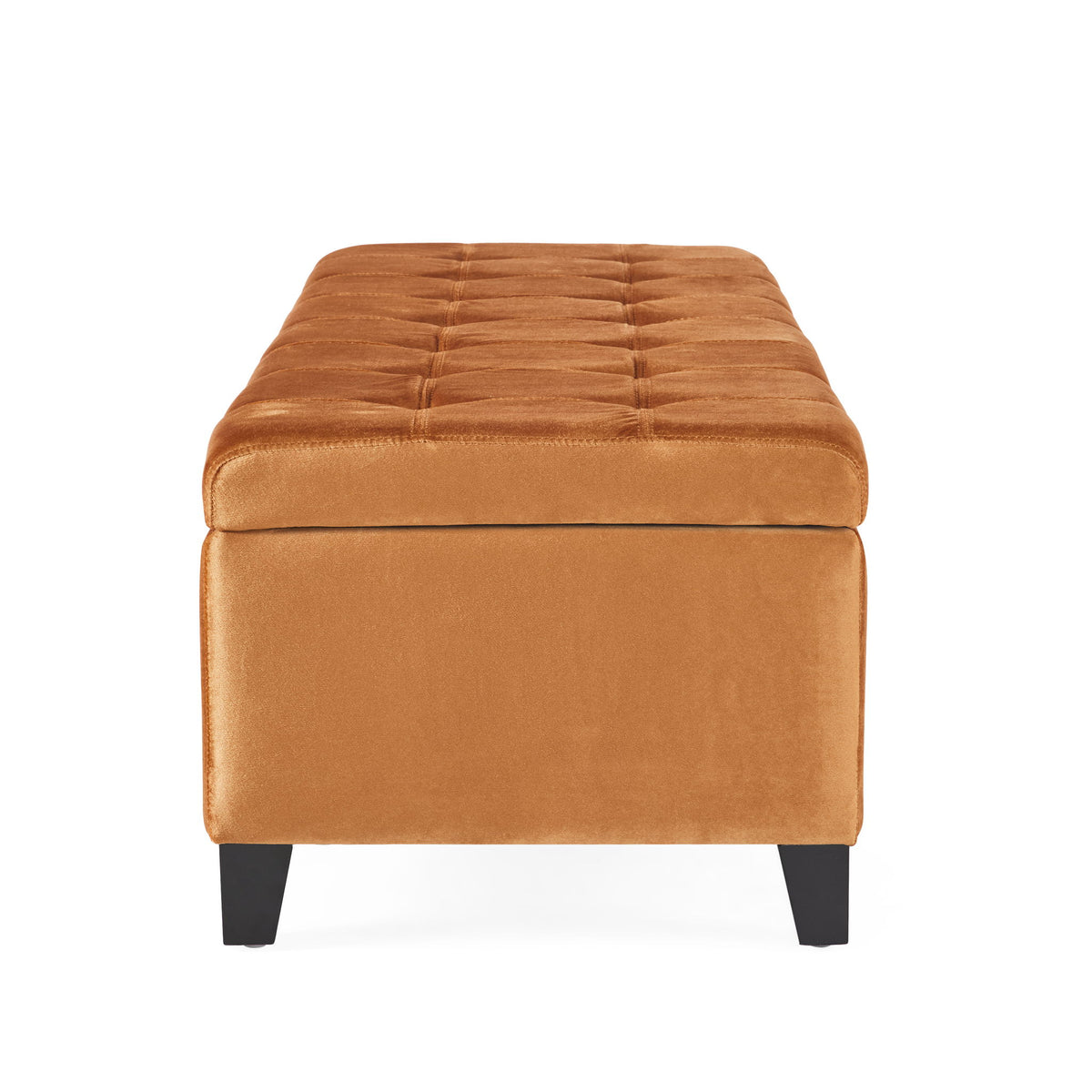 Wendover - Elegant Tufted Storage Bench With Lift-Up Top And Birch Wood Legs