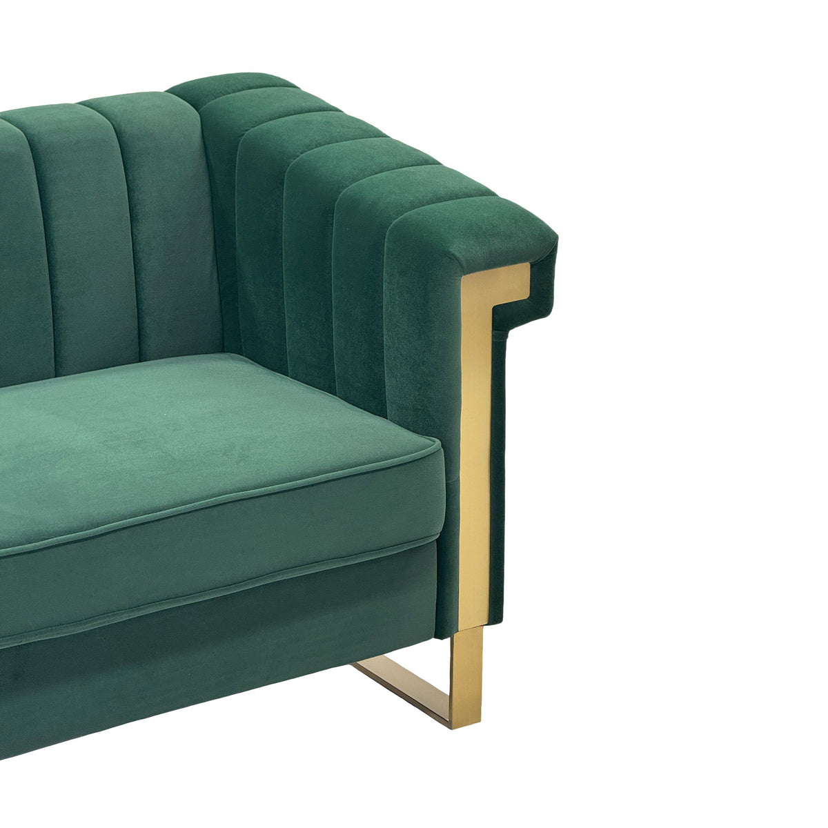 2 Piece Sofa Set With Tufted Back And Deep Seating